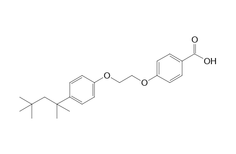 p-{2-[p-(1,1,3,3-tetramethylbutyl)phenoxy]ethoxy}benzoic acid