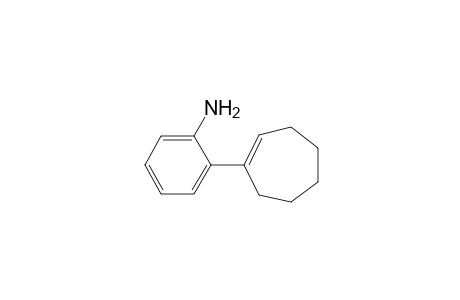 2-(1-Cycloheptenyl)aniline