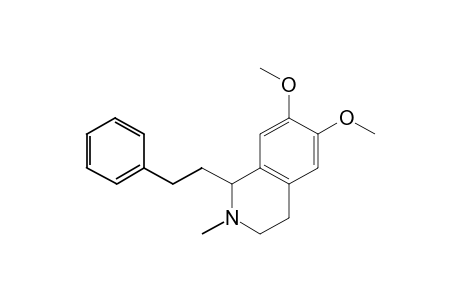 6,7-DIMETHOXY-2-METHYL-1-PHENETHYL-1,2,3,4-TETRAHYDROISOQUINOLINE