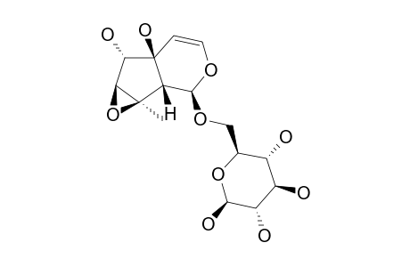 PROCUMBIDE;[1AR(1A-A,1B-B,2-B,5A-B,6-A,6A-A)]-5A,6-DIHYDROXY-1A-METHYL-1A,1B,2,5A,6,6A-HEXAHYDRO-OXIRENO-[4.5]-CYCLOPENTA-[1.2-C]-PYRAN-2-YL-BETA-D-GLUCOSIDE;C
