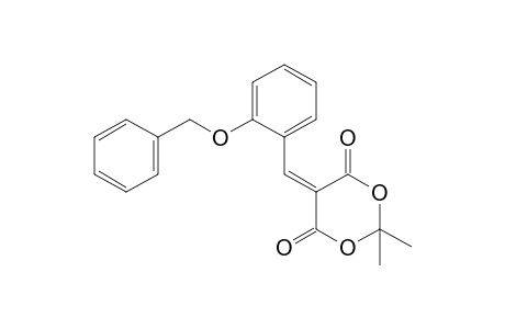 [o-(benzyloxy)benzylidene]malonic acid, cyclic isopropylidene ester