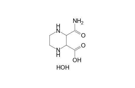 3-CARBAMOYL-2-PIPERAZINECARBOXYLIC ACID, MONOHYDRATE