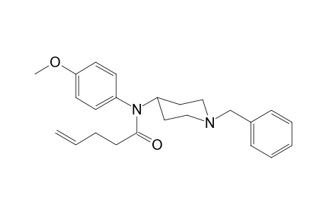 N-(1-Benzylpiperidin-4-yl)-N-(4-methoxyphenyl)-pent-4-enamide
