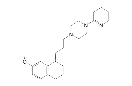 1-[3-(7-methoxy-1,2,3,4-tetrahydronaphthalen-1-yl)propyl]-4-(2,3,4,5-tetrahydropyridin-6-yl)piperazine