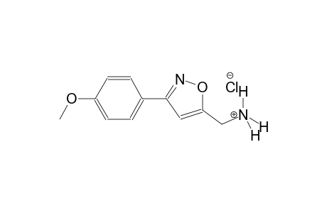 5-isoxazolemethanaminium, 3-(4-methoxyphenyl)-, chloride