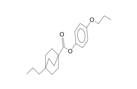 4-propoxyphenyl 4-propylbicyclo[2.2.2]octane-1-carboxylate