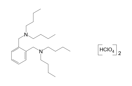 N,N,N',N'-tetrabutyl-o-xylene-alpha,alpha'-diamine, diperchlorate