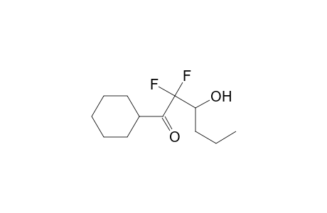 1-Cyclohexyl-2,2-difluoro-3-hydroxy-1-hexanone