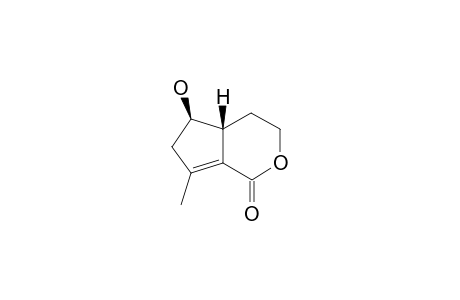 6-BETA-HYDROXY-2-OXABICYCLO-[4.3.0]-DELTA-(8.9)-NONEN-1-ONE