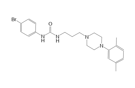 urea, N-(4-bromophenyl)-N'-[3-[4-(2,5-dimethylphenyl)-1-piperazinyl]propyl]-