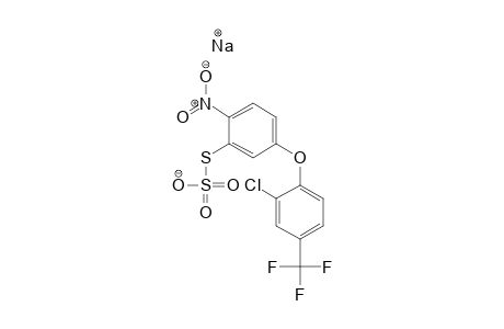 Thiosulfuric acid, (H2S2O3), S-[5-[2-chloro-4-(trifluoromethyl)phenoxy]-2-nitrophenyl]ester, monosodium salt