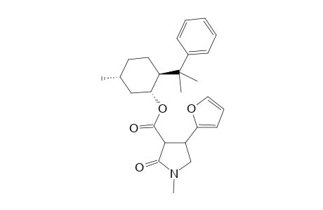 (1R,3R,4S)-8-Phenylmenthyl-4-(2-furyl)-1-methylpyrrolidin-2-one-3-carboxylate