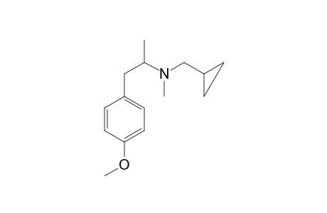 N-Cyclopropylmethyl-N-methyl-4-methoxyamphetamine