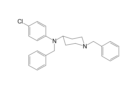 1-Benzyl-N-(4-chlorophenyl)-N-benzylpiperidin-4-amine