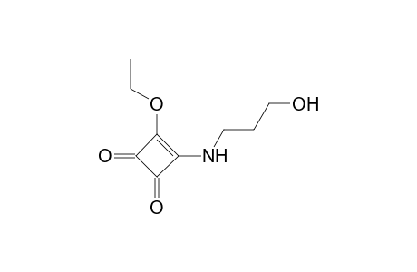 3-Ethoxy-4-(3-hydroxypropylamino)cyclobut-3-ene-1,2-dione