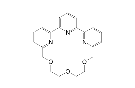 1-[tris-O-(2',6'-Pyridino)3-2(2)-1-(2",6"-pyridino)3-1-coronand-6]
