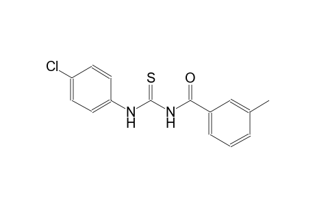 N-(4-chlorophenyl)-N'-(3-methylbenzoyl)thiourea