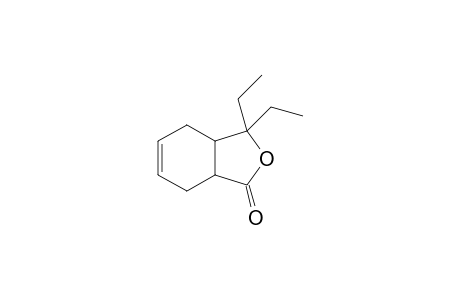 3,3-Diethyl-3a,4,7,7a-tetrahydro-3H-isobenzofuran-1-one