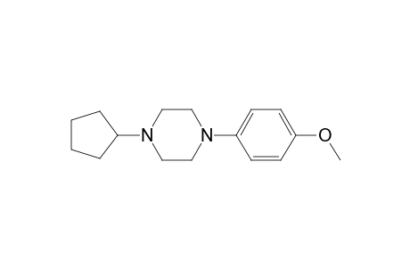 1-Cyclopentyl-4-(4-methoxyphenyl)piperazine