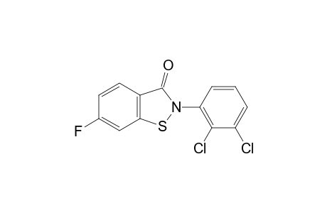 1,2-Benzisothiazol-3(2H)-one, 2-(2,3-dichlorophenyl)-6-fluoro-