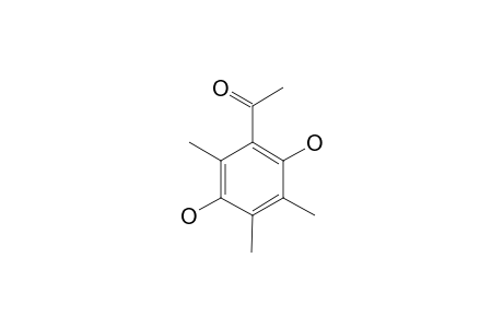1-(2,5-DIHYDROXY-3,4,6-TRIMETHYLPHENYL)-1-ETHANONE;2,5-DIHYDROXY-3,4,6-TRIMETHYL-ACETOPHENONE