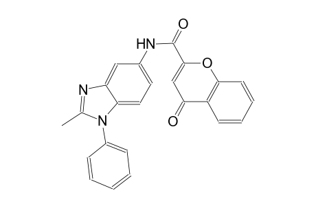 4H-1-benzopyran-2-carboxamide, N-(2-methyl-1-phenyl-1H-benzimidazol-5-yl)-4-oxo-