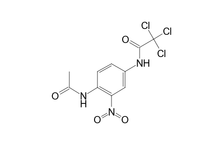 N-(4-Acetylamino-3-nitro-phenyl)-2,2,2-trichloro-acetamide