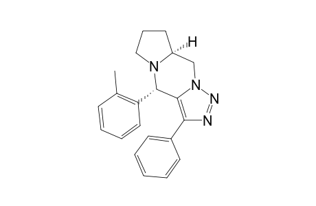 (4S,8aS)-3-phenyl-4-o-tolyl-4,6,7,8,8a,9-hexahydropyrrolo[1,2-a][1,2,3]triazolo[1,5-d]pyrazine