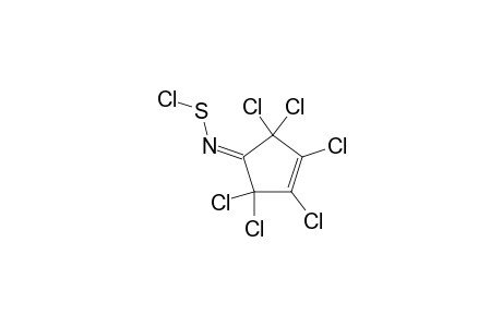 HEXACHLORO-3-CYCLOPENTENYLIDENAMINOSULFENYL-CHLORIDE