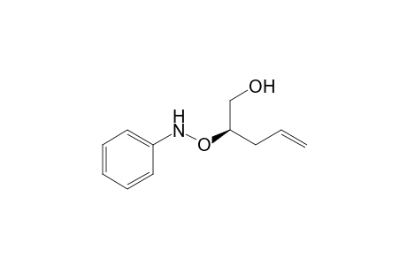 (2R)-2-anilinooxypent-4-en-1-ol