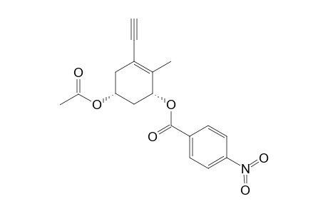 (3R,5R)-5-ACETOXY-1-ETHYNYL-2-METHYL-3-[(4-NITROPHENYL)-CARBONYLOXY]-CYCLOHEX-1-ENE