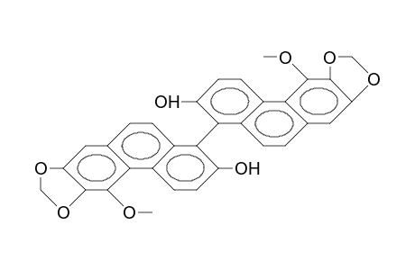 8,8'-Bi-(4-methoxy-2,3-methylenedioxy-phenanthrene)