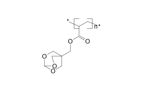 Poly[4-(acryloyloxymethyl)-2,6,7-trioxabicyclo[2.2.2]octane]
