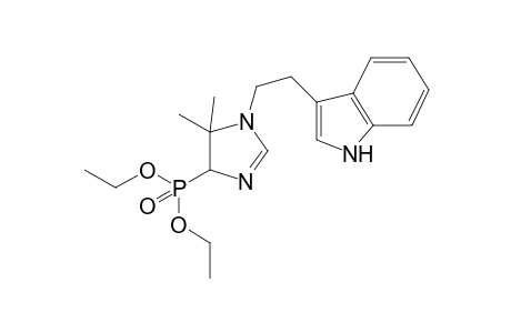 Diethyl [1-(2-(1H-indol-3-yl)ethyl-5,5-dimethyl-4,5-dihydro-1H-imidazol-4-yl]phosphonate