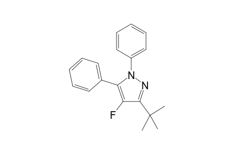 3-Tert-Butyl-4-fluoro-1,5-diphenyl-1H-pyrazole