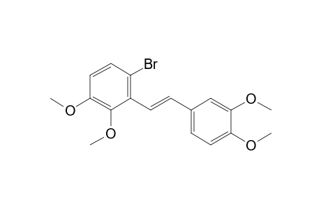 1-Bromanyl-2-[(E)-2-(3,4-dimethoxyphenyl)ethenyl]-3,4-dimethoxy-benzene