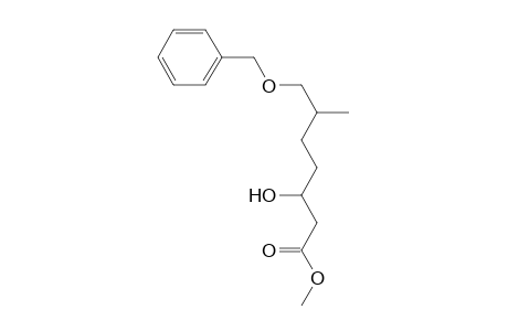 Methyl (3r,6s)-7-benzyloxy-3-hydroxy-6-methylheptanoate