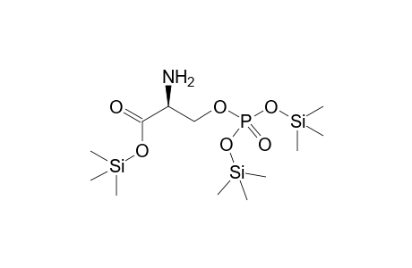 O-phosphoserine, 3TMS