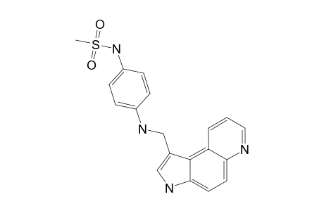 N-[4-(3H-pyrrolo[4,5-f]quinolin-1-ylmethylamino)phenyl]methanesulfonamide