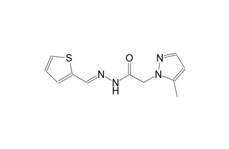 2-(5-methyl-1H-pyrazol-1-yl)-N'-[(E)-2-thienylmethylidene]acetohydrazide