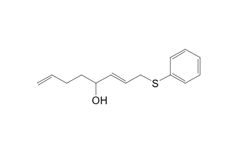 (2E)-1-(phenylthio)-4-octa-2,7-dienol