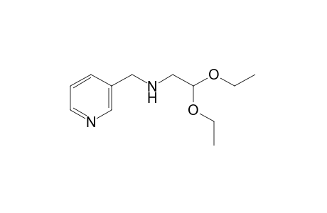 [(3-pyridylmethyl)amino]acetaldehyde, diethyl ester