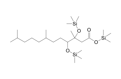 Dodecanoic acid, 3,7,11-trimethyl-3,4-bis(trimethylsilyloxy)-,trimethylsilyl ester