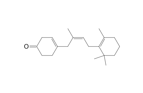 3-Cyclohexen-1-one, 4-[2-methyl-4-(2,6,6-trimethyl-1-cyclohexen-1-yl)-2-butenyl]-, (E)-
