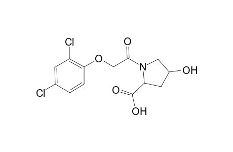 L-Proline, 1-[(2,4-dichlorophenoxy)acetyl]-4-hydroxy-, trans-