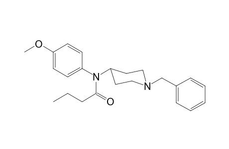 N-(4-Methoxyphenyl)-N-(1-benzylpiperidin-4-yl)butanamide