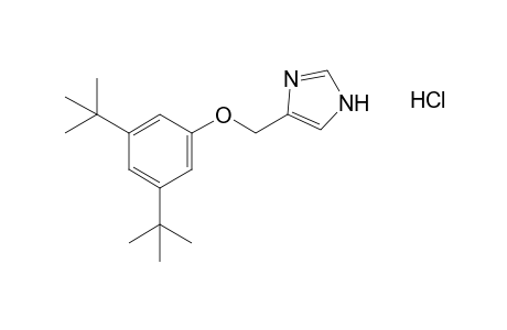 4-[(3,5-di-tert-butylphenoxy)methyl]imidazole, monohydrochloride