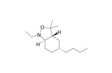 rac-(3aR,5R,7aR)-5-butyl-1-ethyl-3,3-dimethyloctahydrobenzo[c]isoxazole