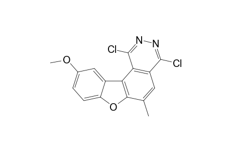 1,4-Dichloro-10-methoxy-6-methylbenzofuro[3,2-f]phthalazine