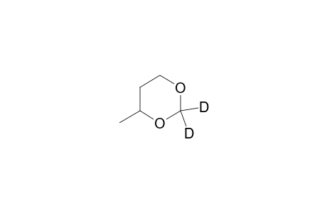 1,3-Dioxane-2,2-D2, 4-methyl-